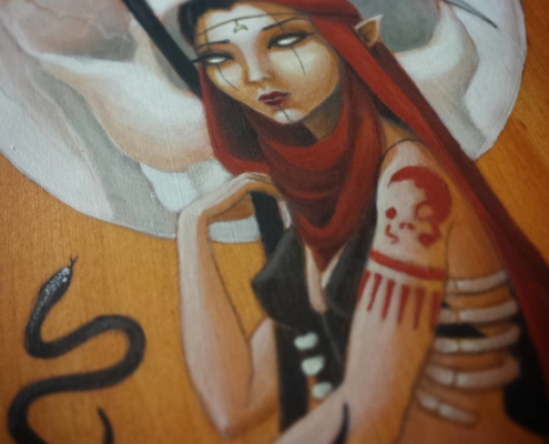 Azyele by Artist Carolina Lebar
