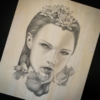 Water - Original Pencil Drawing by Artist Carolina Lebar