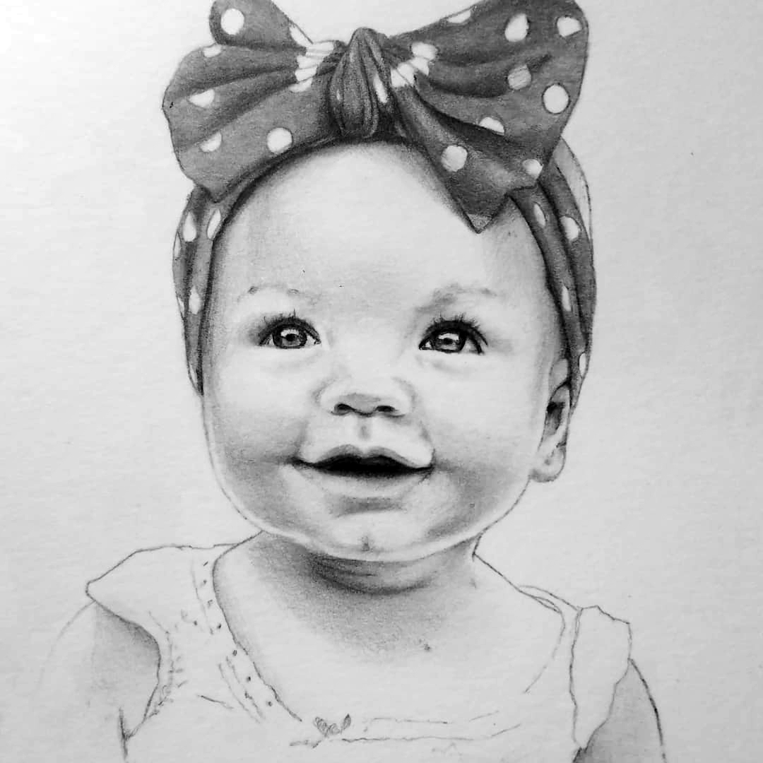 Pencil Portraits Artist Carolina Lebar