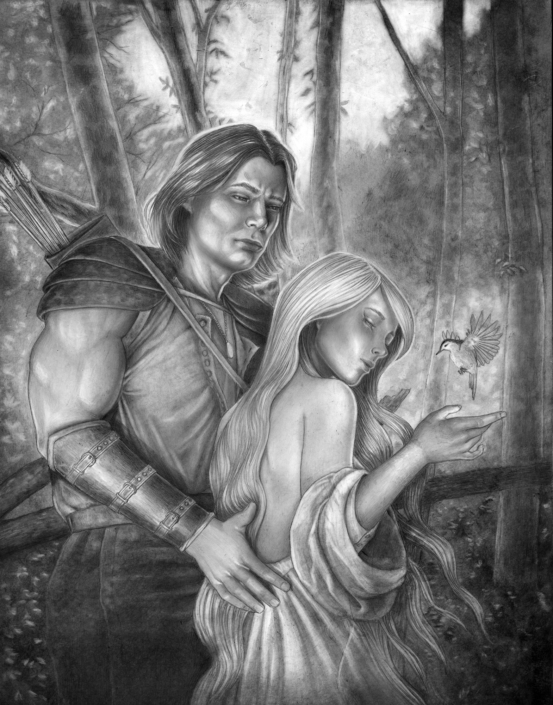 Character Illustration for Megan Shepard Character Illustration for Megan Shepard