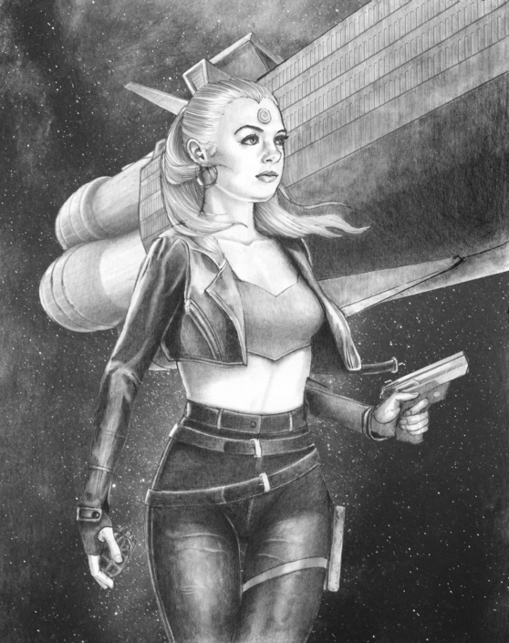 Pencil for Book Cover “Celoven” Pencil for Book Cover "Celoven"